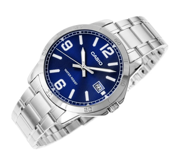 Pánské hodinky CASIO MTP-V004D-2B + BOX Pánské hodinky CASIO MTP-V004D-2B + BOX