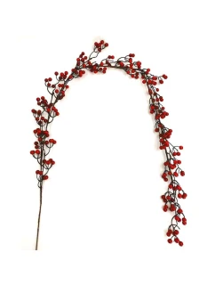 VĚNEC Z ČERVENÝCH JEŘABIN 160 CM