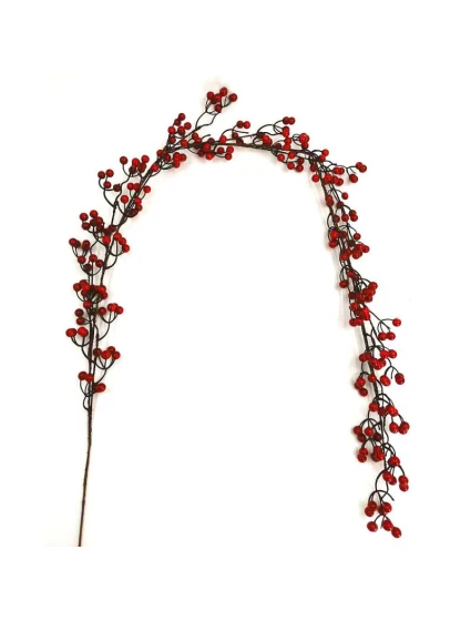 VĚNEC Z ČERVENÝCH JEŘABIN 160 CM