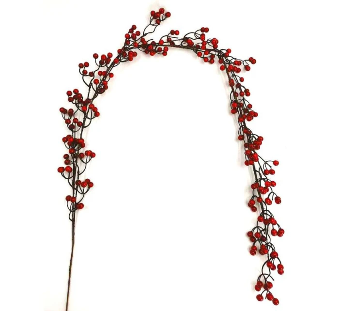 VĚNEC Z ČERVENÝCH JEŘABIN 160 CM