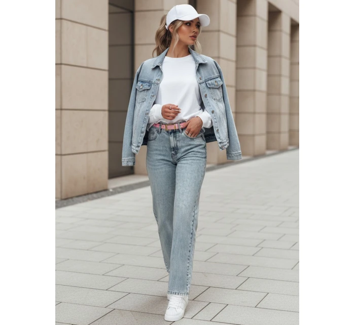 Dámské džínové kalhoty mom fit blue Dstreet model 21985666 - FashionStreet