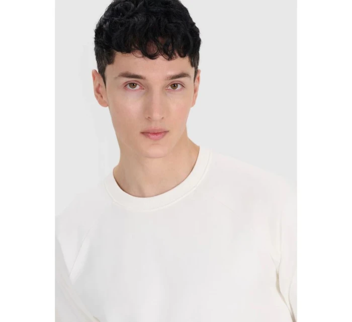 Pánská mikina bez kapuce s krátkým rukávem model 21436669 - 4F Pánská mikina bez kapuce s krátkým rukávem model 21436669 - 4F