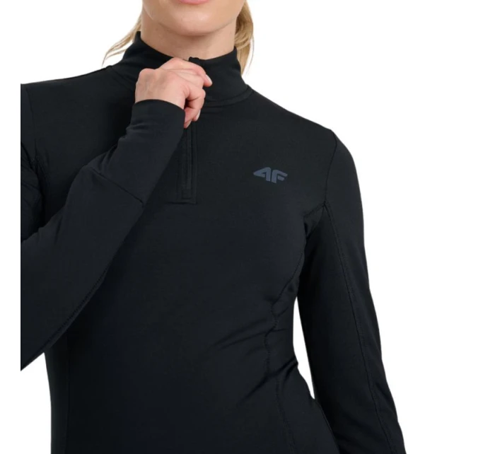 Dámská termální mikina 4F F098 tmavě černá 4FWAW25UBRUF098 20S Dámská termální mikina 4F F098 tmavě černá 4FWAW25UBRUF098 20S