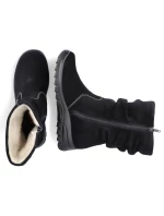 W zateplené kožené boty model 20469716 - Rieker