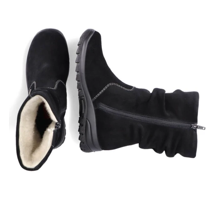W zateplené kožené boty model 20469716 - Rieker