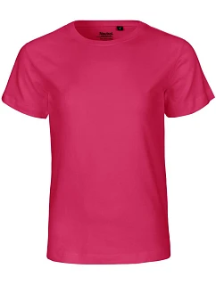 O Dětské tričko z bio bavlny pink model 22504074 - Neutral