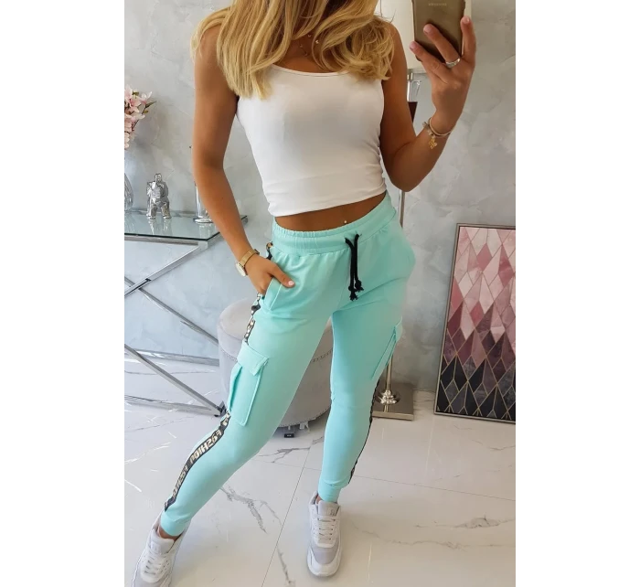 Kalhoty Mint cargo Kalhoty Mint cargo