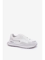 Dámské tenisky Big Star RR274A213 HI-POLY SYSTEM Bílé Dámské tenisky Big Star RR274A213 HI-POLY SYSTEM Bílé