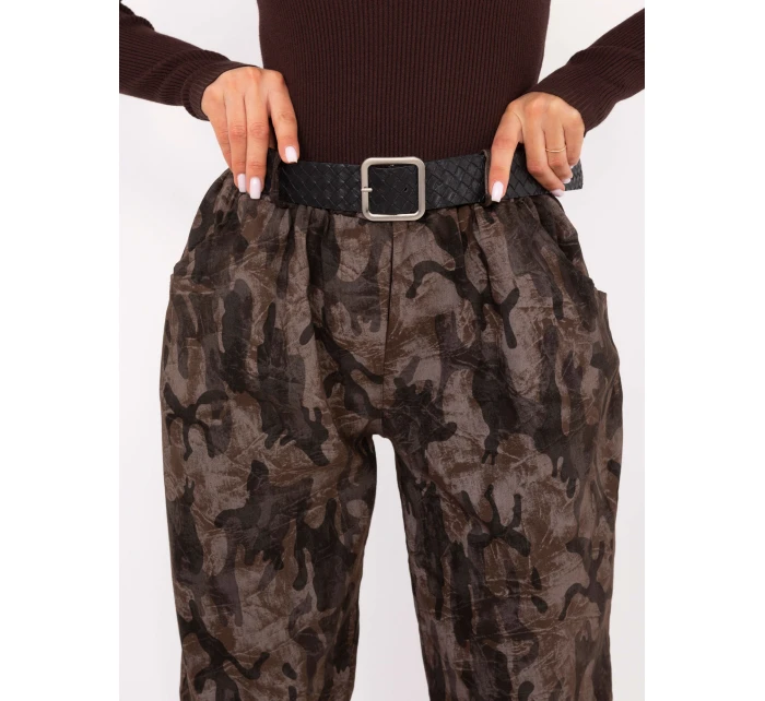 IT kalhoty SP 242975.84 tmavě hnědé IT kalhoty SP 242975.84 tmavě hnědé