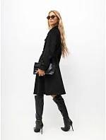 Płaszcz MI PL model 22319365 czarny - FPrice Płaszcz MI PL model 22319365 czarny - FPrice