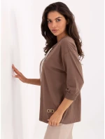 Bluzka RV BZ model 21393061 brązowy - FPrice