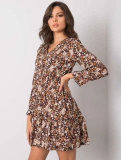 Šaty TW SK BI 25624.20P černá a žlutá