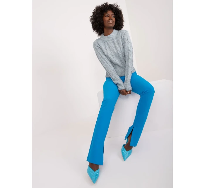 Sweter TW SW model 19529437 mietowy - FPrice Sweter TW SW model 19529437 mietowy - FPrice