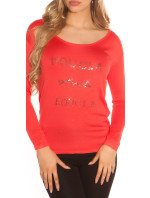 Trendy Koucla pullover with lace