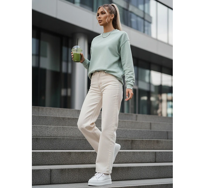 SWAN dámská mátová mikina FashionStreet BY1293