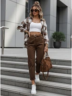 Dámské džíny mom fit hnědé Dstreet model 21994069 - FashionStreet