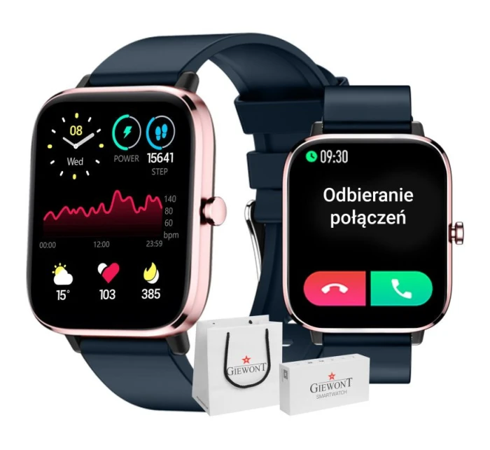 Chytré hodinky Giewont Pink-Green GW230-5