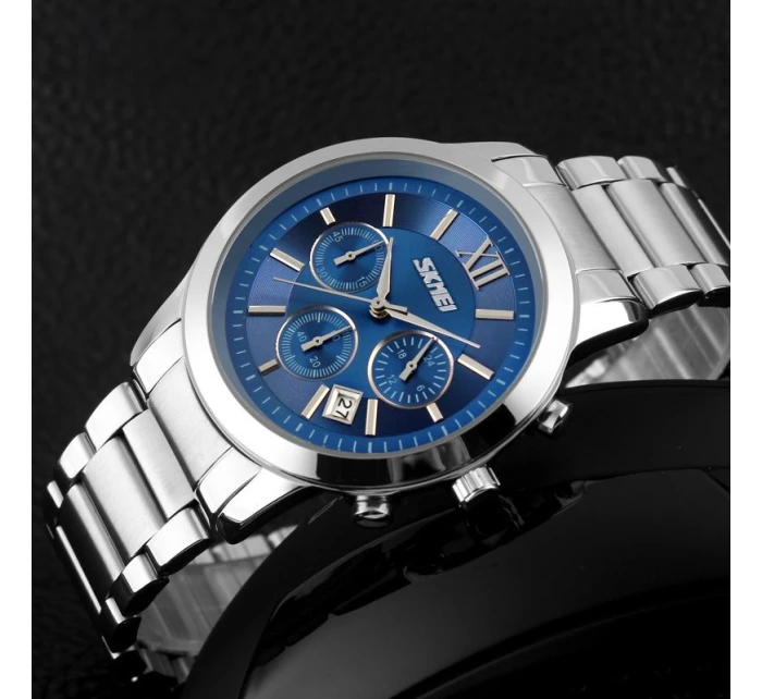 Pánské hodinky Skmei 9097BU + BOX Pánské hodinky Skmei 9097BU + BOX