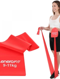 PILATES TRAINING BAND 2000x150x0.30MM 9-11KG RED