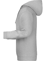 Daiber JN 796 Pánská mikina s kapucí 02.0796 grey heather Daiber JN 796 Pánská mikina s kapucí 02.0796 grey heather