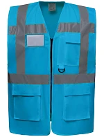 HVW 801 HiVis multifunkční vesta model 22502505 sapphire - Yoko HVW 801 HiVis multifunkční vesta model 22502505 sapphire - Yoko