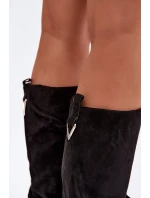 Kozačky Nazouvací S Černé model 21788125 - Boto Kozačky Nazouvací S Černé model 21788125 - Boto