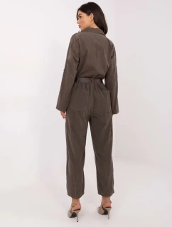 Spodnie IT SP model 21749909 ciemny khaki - FPrice