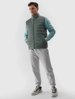 Pánská péřová vesta s model 20437840 výplní  zelená - 4F