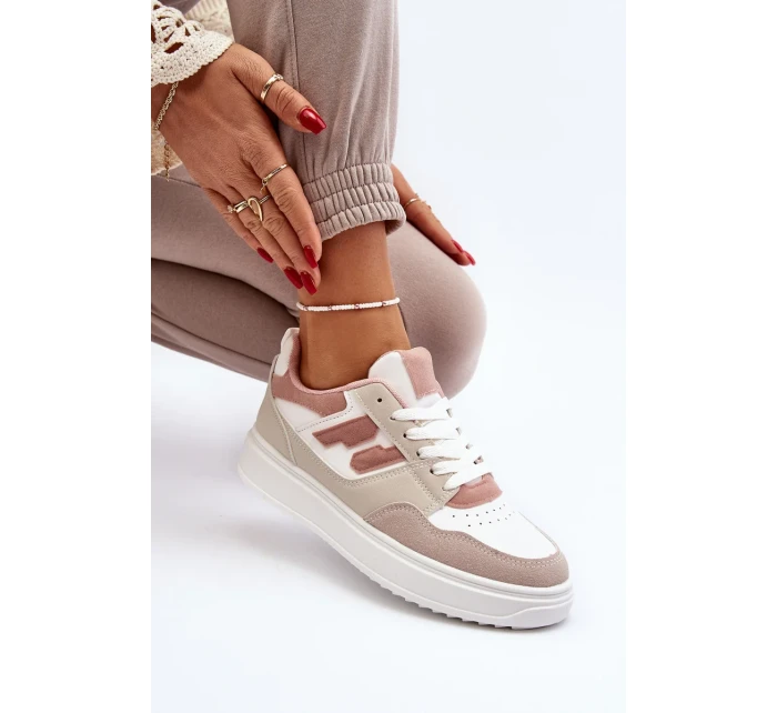 Dámské béžové nízké tenisky Regines Dámské béžové nízké tenisky Regines