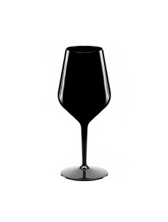 Černá nerozbitná model 19345608 sklenice na víno 470 ml - Giftela