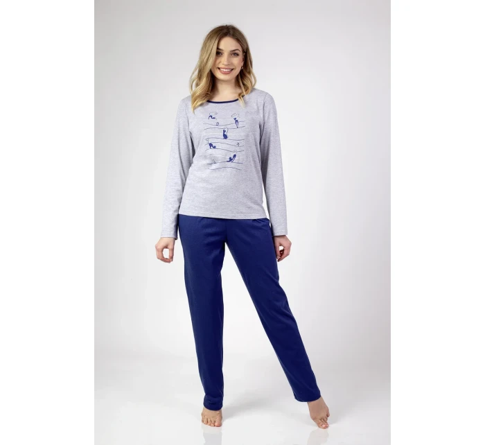 668 DÁMSKÁ PYŽAMA VELKÁ