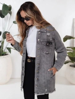 Dámská džínová bunda šedá Dstreet model 21991691 - FashionStreet