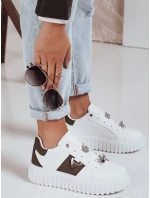 Dámské tenisky na platformě bílé FashionStreet ZY1058