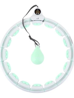 Obruč HMS HHW06 s výstupky, závažím a počítadlem zelená