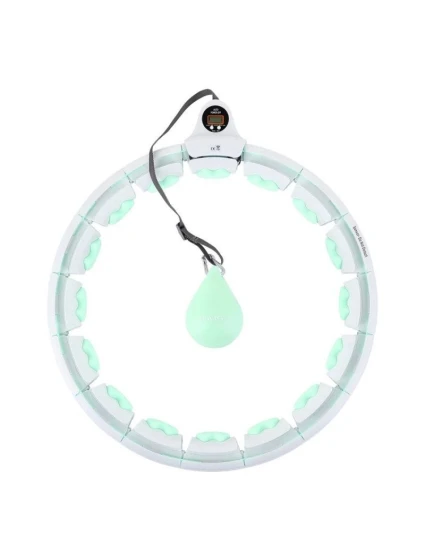 Obruč HMS HHW06 s výstupky, závažím a počítadlem zelená