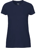 O Dámské tričko z bio bavlny navy model 22505771 - Neutral O Dámské tričko z bio bavlny navy model 22505771 - Neutral