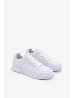 Pánské Tenisky Z Eko Kůže Big Star OO174003 Bílé Pánské Tenisky Z Eko Kůže Big Star OO174003 Bílé