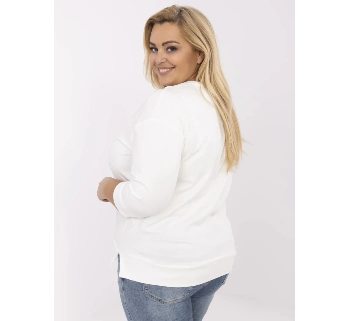 Bluzka RV BZ model 21072640 ecru - FPrice Bluzka RV BZ model 21072640 ecru - FPrice