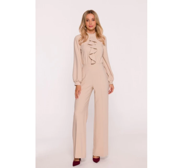 S420 Kombinéza s volánem - béžová S420 Kombinéza s volánem - béžová