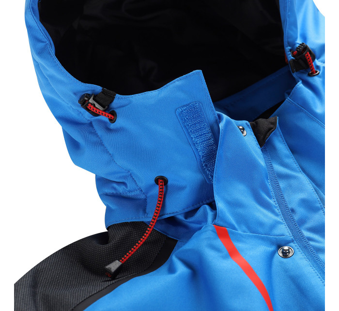 Pánská lyžařská bunda s membránou ptx ALPINE PRO ZARIB electric blue lemonade