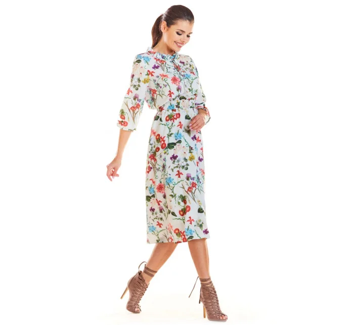 Denní šaty model M201 květovaný vzor Infinite You