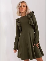 Dámské šaty EM SK HW 20 395.34P khaki - Lily Rose