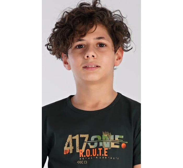 Dětské pyžamo kapri Army