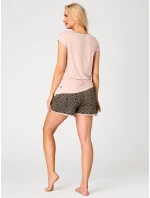 Pyžamo Key LNS 730 B26 cr/r S-XL dámské Pyžamo Key LNS 730 B26 cr/r S-XL dámské