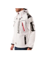 Geographical Norway pánská rychleschnoucí sportovní bunda s kapucí Techno MEN 056 BS3 white (WU1060H/GN) pánské Geographical Norway pánská rychleschnoucí sportovní bunda s kapucí Techno MEN 056 BS3 white (WU1060H/GN) pánské