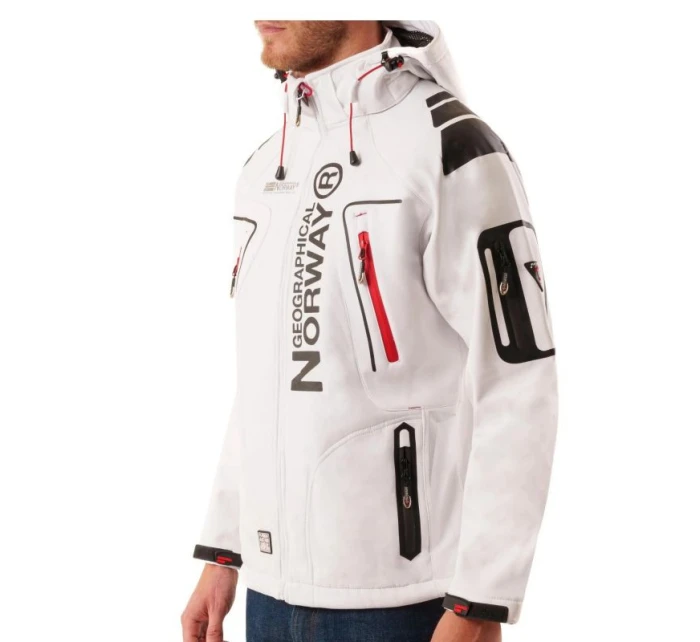 Geographical Norway pánská rychleschnoucí sportovní bunda s kapucí Techno MEN 056 BS3 white (WU1060H/GN) pánské Geographical Norway pánská rychleschnoucí sportovní bunda s kapucí Techno MEN 056 BS3 white (WU1060H/GN) pánské