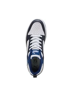 Dětské boty Rebound Lo Mid white and blue 28 model 21396408 - Puma