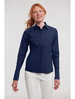 Elastická halenka s dlouhým rukávem 11. white model 22475954 - Russell Athletic Elastická halenka s dlouhým rukávem 11. white model 22475954 - Russell Athletic