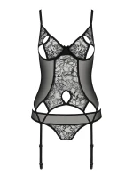 Korzet Passion Primula barva:černá Korzet Passion Primula barva:černá