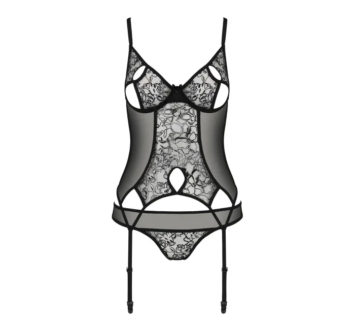 Korzet Passion Primula barva:černá Korzet Passion Primula barva:černá